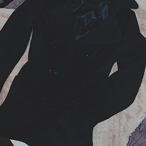 Satin Lined Classic Peacoat